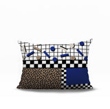 Lumo Abstract Reversible Indoor/Outdoor Lumbar Pillow