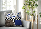 Lumo Abstract Reversible Indoor/Outdoor Square Pillow