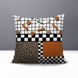 Lumo Abstract Reversible Indoor/Outdoor Square Pillow