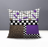 Lumo Abstract Reversible Indoor/Outdoor Square Pillow