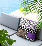 Lumo Abstract Reversible Indoor/Outdoor Square Pillow