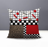 Lumo Abstract Reversible Indoor/Outdoor Square Pillow