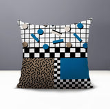 Lumo Abstract Reversible Indoor/Outdoor Square Pillow
