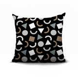 Lunko Abstract Reversible Indoor/Outdoor Square Pillow