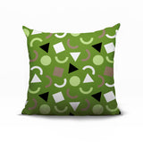 Lunko Abstract Reversible Indoor/Outdoor Square Pillow