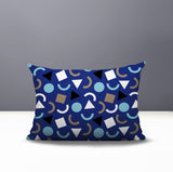 Lunko Abstract Reversible Indoor/Outdoor Lumbar Pillow