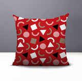 Lunko Abstract Reversible Indoor/Outdoor Square Pillow
