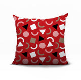 Lunko Abstract Reversible Indoor/Outdoor Square Pillow