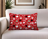 Lunko Abstract Reversible Indoor/Outdoor Lumbar Pillow