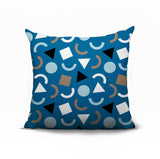 Lunko Abstract Reversible Indoor/Outdoor Square Pillow