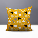 Lunko Abstract Reversible Indoor/Outdoor Square Pillow