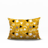 Lunko Abstract Reversible Indoor/Outdoor Lumbar Pillow