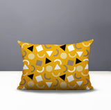 Lunko Abstract Reversible Indoor/Outdoor Lumbar Pillow