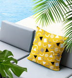 Lunko Abstract Reversible Indoor/Outdoor Lumbar Pillow