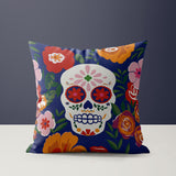 Lupe Microsuede Square Throw Pillow in Red; Pink; Green; Orange - Size 20x20