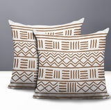 Luva Tribal 2 Sets Indoor/Outdoor Reversible Square Pillow