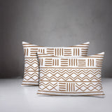 Luva Tribal 2 Sets Indoor/Outdoor Reversible Rectangular Pillow