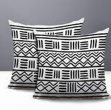 Luva Tribal 2 Sets Indoor/Outdoor Reversible Square Pillow