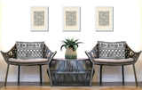 Luva Tribal 2 Sets Indoor/Outdoor Reversible Rectangular Pillow