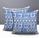 Luva Tribal 2 Sets Indoor/Outdoor Reversible Square Pillow