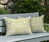 Luva Tribal 2 Sets Indoor/Outdoor Reversible Rectangular Pillow
