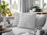 Luva Tribal 2 Sets Indoor/Outdoor Reversible Square Pillow