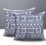 Luva Tribal 2 Sets Indoor/Outdoor Reversible Square Pillow