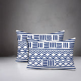 Luva Tribal 2 Sets Indoor/Outdoor Reversible Rectangular Pillow