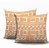 Luva Tribal 2 Sets Indoor/Outdoor Reversible Square Pillow