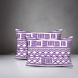 Luva Tribal 2 Sets Indoor/Outdoor Reversible Rectangular Pillow