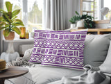 Luva Tribal 2 Sets Indoor/Outdoor Reversible Square Pillow