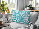 Luva Tribal 2 Sets Indoor/Outdoor Reversible Square Pillow