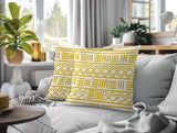 Luva Tribal 2 Sets Indoor/Outdoor Reversible Square Pillow
