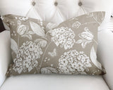 Lya Floral Reversible Indoor/Outdoor Rectangular Pillow