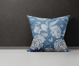 Lya Floral Reversible Indoor/Outdoor Square Pillow