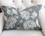 Lya Floral Reversible Indoor/Outdoor Rectangular Pillow