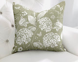 Lya Floral Reversible Indoor/Outdoor Square Pillow