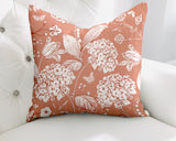Lya Floral Reversible Indoor/Outdoor Square Pillow