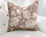 Lya Floral Reversible Indoor/Outdoor Square Pillow