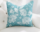 Lya Floral Reversible Indoor/Outdoor Square Pillow