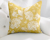 Lya Floral Reversible Indoor/Outdoor Square Pillow