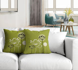 Lynn Botanical Reversible Indoor/Outdoor Square Pillow