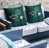 Lynn Botanical Reversible Indoor/Outdoor Square Pillow
