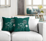 Lynn Botanical Reversible Indoor/Outdoor Square Pillow