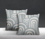 Lyno Abstract Reversible Indoor/Outdoor Square Pillow