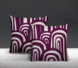 Lyno Abstract Reversible Indoor/Outdoor Square Pillow