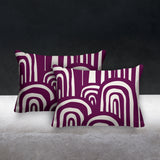 Lyno Abstract Reversible Indoor/Outdoor Rectangular Pillow