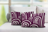 Lyno Abstract Reversible Indoor/Outdoor Rectangular Pillow