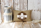 Macdonald Typography Reversible Indoor/Outdoor Rectangular Pillow