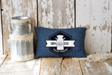 Macdonald Typography Reversible Indoor/Outdoor Rectangular Pillow